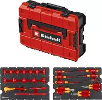 Einhell E-Case VDE Werkzeugkoffer 24-tlg. best&uuml;ckt f&uuml;r Elektriker (370516)