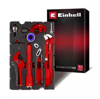 Einhell 370527 Klempner-Set 8-tlg. Einleger Pad Koffereinlage 8teilig