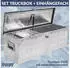 Trucky Truckbox D100 Anhänger-Deichselbox Set mit Einhängefach (D100)