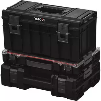 Trizeratop Systemkoffer Polycarbonat 3-teilig 420x450x320mm (YT-09101)