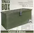 Trucky Truckbox Deichselbox Aluminium, abschließbar, Grün