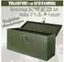 Trucky Truckbox Deichselbox Aluminium, abschließbar, Grün