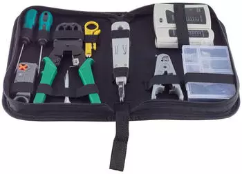 S-Conn Netzwerk Werkzeugset 10-teilig mit Tasche (18-25002)