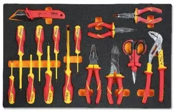 Beta M161 Soft Tool Tray 15 Pieces