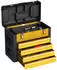 HomCom Werkzeugkiste 49,7 x 25,3 x 40,7 cm gelb
