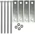 Trucky Anhänger-Deichselbox Truckbox Box Anhängerbox Deichselbox 15 Größen Alumium