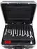 Famex Werkzeugset 606-88 Profi in ABS-Schallenkoffer Komplettset (Werkzeugtrolley 98-tlg) PROFESSIONAL