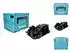 Makita Makpac 4 Systemkoffer 395 x 295 x 315 mm + passende Einlage für DGA 511 / 513 / 514 / 515
