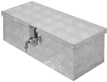 ECD Germany Werkzeugkasten aus Aluminium 57 cm x 19 cm x 22 cm