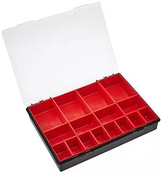 Tayg Organizer-Koffer mit herausnehmbaren F&auml;chern, Schwarz (35005)