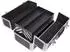 Dema Klapp-Werkzeugkoffer PVC 37,5x23,5x26,5cm schwarz (21551)