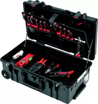 Cimco GIGANT Elektriker Trolley-Koffer bestückt 22-teilig (176845)