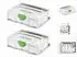 Festool Systainer T-LOC SYS 1 TL Werkzeugkoffer, lichtgrau, 2er-Set (497563)
