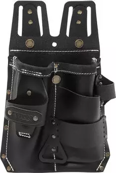 Fristads Snikki Werkzeugtasche Leder Schwarz (9350 LTHR)