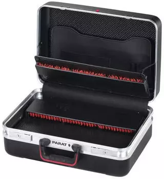 Parat X-ABS Werkzeugkoffer mit Bodenschale, 2 Werkzeugtafeln, TSA-Schl&ouml;ssern (584070171)