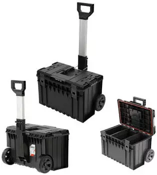 Trizeratop Systemkoffer Werkzeugkoffer 58x42x41cm mit Rädern (TRI-YT-09166)