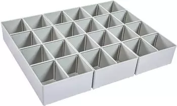 BS Systems Insetbox K3 grau, 3er-Pack (6000012259)