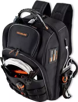 Welkinland Werkzeugrucksack 66 Taschen Heavy-Duty für Elektriker (WO21160)