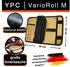 YPC VarioRoll M Werkzeug-Rolltasche 36x25cm, Sand-Schwarz (BG00012BKSD)