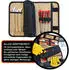 YPC VarioRoll M Werkzeug-Rolltasche 36x25cm, Sand-Schwarz (BG00012BKSD)