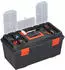 Viso PO08RS Werkzeugkoffer aus Polypropylen mit Ablage und Organizer 555x290x265mm (PO08RS)