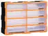 vidaXL Multi-Schubladen-Organizer 8 Schubladen 52x16x37cm (149599)