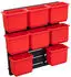 Qbrick System Container Set Nr. 2 Werkstattwand 39x35cm mit 8 Behältern für System ONE & TWO