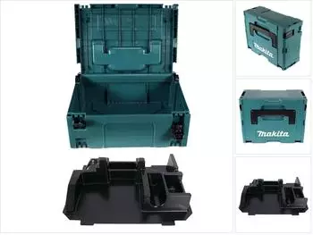 Makita MAKPAC 2 Systemkoffer mit Einlage f&uuml;r BDA/DDA 351