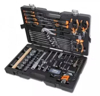 Beta BW 2047E/C108 Werkzeugkoffer 108-teiliges Wartungswerkzeug-Set, Kunststoff (020476008)