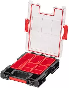 Toolbrothers RHINO XXL Organizer ECO Höhe M, 2,5l, IP66, 5 Inlays (365x265x77mm)