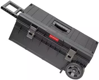 Toolbrothers RHINO XXL Trolley ECO Longer Basic 50l IP66, Laufräder auf Metallachse, Doppelteleskopgriff
