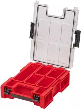 Qbrick System ONE Organizer M Plus 2.0 Sortierkasten Rot 275x375x130mm (ORGQMP2CZEAM001)