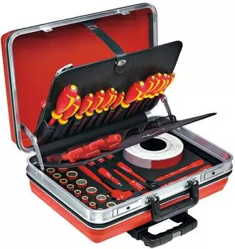Stahlwille Werkzeugsatz 13300 VDE DIN EN 60900, 48-teilig, 11,4kg (96838193)