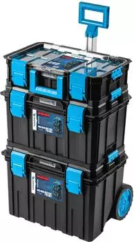 H&ouml;gert Werkzeugwagen Modu-A 4-in-1 modular, ABS, 120kg (HT7G500)