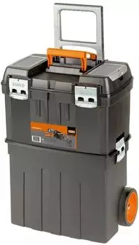 Bahco Rollender Werkzeugkoffer-Stapel, Kunststoff, Heavy Duty (4750PTBW47)
