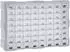 vidaXL Multi-Schubladen-Organizer 64 Schubladen, 52x16x37,5cm, grau