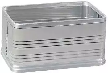 BRB Aluminium-Transportkasten 15L, 380x260x190mm (75640)