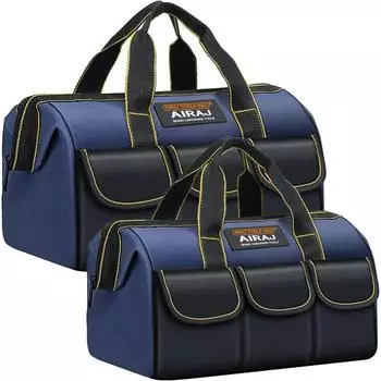 LuxusKollektion Elektriker Werkzeugtasche 40cm, 1680D Oxford-Gewebe, wasserdichter Boden