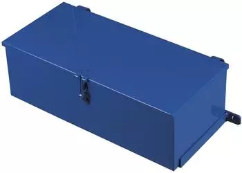 VARIOfit Werkzeugkiste f&uuml;r Stahlflaschenkarre, 2 Flaschen 40-50l, blau (zfk-460.000)