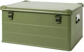 Alutec INDUSTRY Transportkiste Aluminium 782x585x410mm (13157Green)