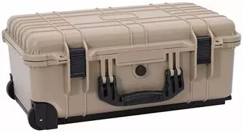 vidaXL Hartschalenkoffer sand 56x35x23cm Polypropylen/ABS (42008109)