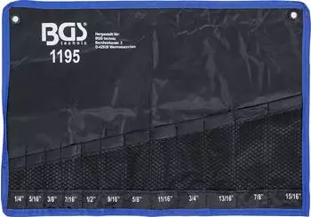 BGS Tetron-Leertasche f&uuml;r Art. 1195, 30x130x180mm, schwarz (1195-LEER)