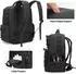 LuxusKollektion Werkzeugrucksack mit Organizer-Tasche, schwarz