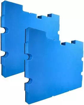 vhbw Schaumstoffeinlage für TSTAK IV / TSTAK III, Hartschaum, blau, 30mm, 2er-Set (182018098-1)