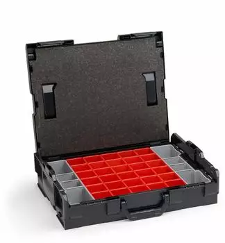 L-Boxx L-Boxx 102 schwarz mit Deckelpolster und Insetboxen-Set A3 (163552113)