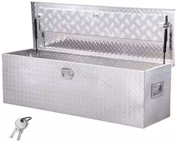 VEVOR Werkzeugkiste Aluminium f&uuml;r Ladefl&auml;che 1244,6x381x381mm (LCZXGJX49151BX5ZE001V0)