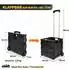 BigDean Werkzeugtrolley klappbar, bis 35kg, Teleskopgriff
