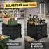 BigDean Werkzeugtrolley klappbar, bis 35kg, Teleskopgriff