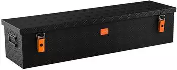 ALUBOX Riffelblech Alukiste 86L schwarz (ABX-RL86B)