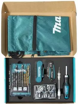 Makita Werkzeugset 29-tlg. Bits, Bohrer, Steckschlüssel (E-30053)